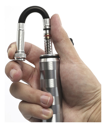 Bomba De Con Manómetro Para Válvula Y Presta, 160 Psi,
