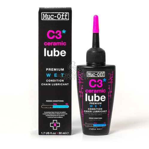 Aceite Lubricante Cadena Bicicleta Muc-off Ceramic Wet 50ml