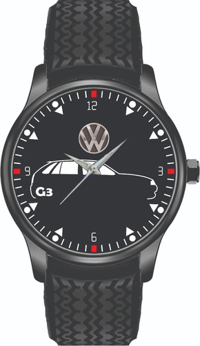 Relógio De Pulso Personalizado Vw Gol G3 Volks - Cod.vwrp058