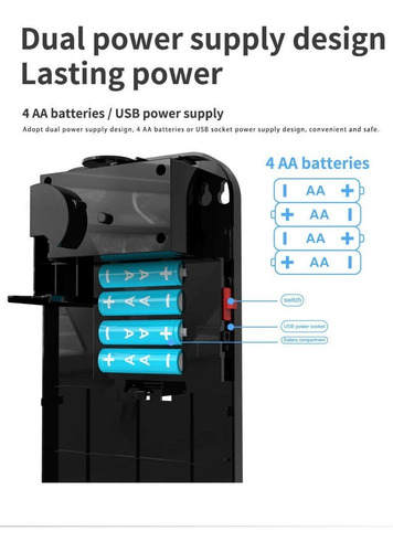 Imagen 5 de 9 de Dispensador Automático De Gel Antibacterial 1.5 Litros