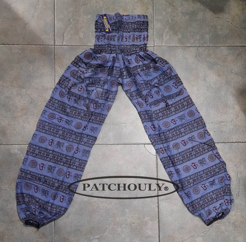 Pantalon Babucha Yoga Tai Chi Meditacion Hindu Ohm Chico M/l