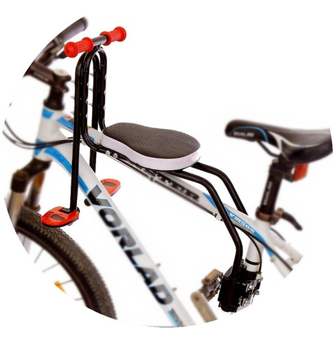 Imagen 4 de 6 de Silla Soporte Asiento Delantero De Bicicleta Para Niños Bebé