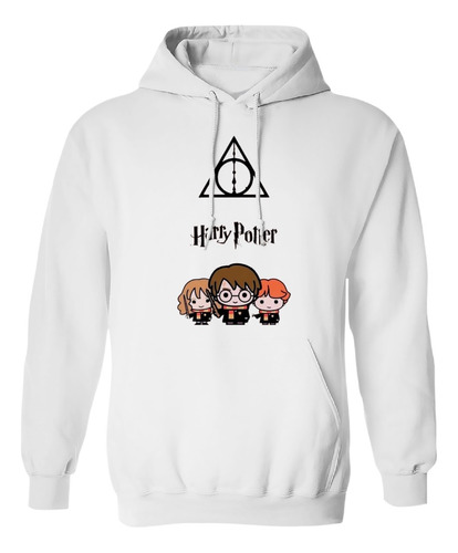 Sudadera Con Gorro Harry Potter Los Tres Magos