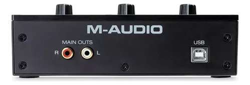 Interface Áudio Mtracksolo M-audio 24-bit/48khz Profissional