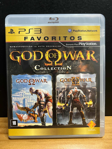 God Of War Collection Ps3 Favoritos Usado Playstation 3