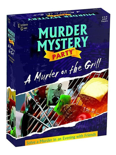 Juego De Fiesta Murder Mystery, A Murder On The Grill