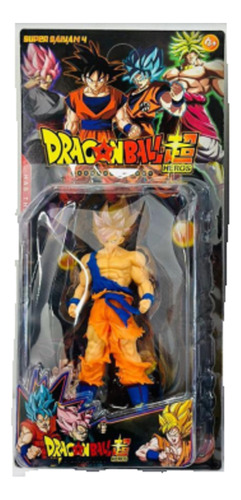  Juguete Figuras Dragon Ball Super Muñecos Goku Ssj