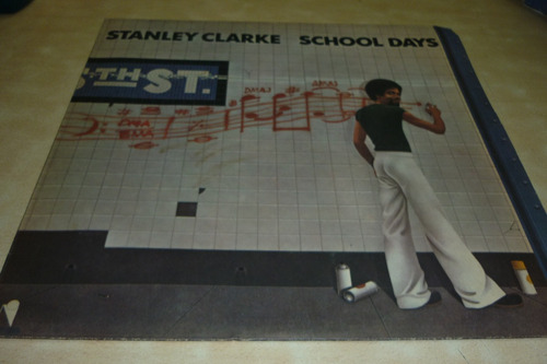 Stanley Clarke School Days Vinilo Vintage Excelente