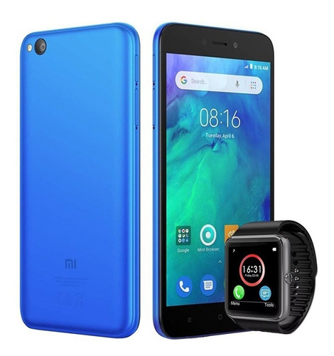 Nuevo Xiaomi Redmi Go 8mp Cámara - 8gb/1gb + Smartwatch Bde