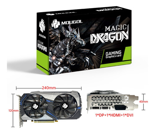 Tarjeta Gráfica Nvidia Mougol Rtx2060 Super 8g Gddr6 Pc Gddr