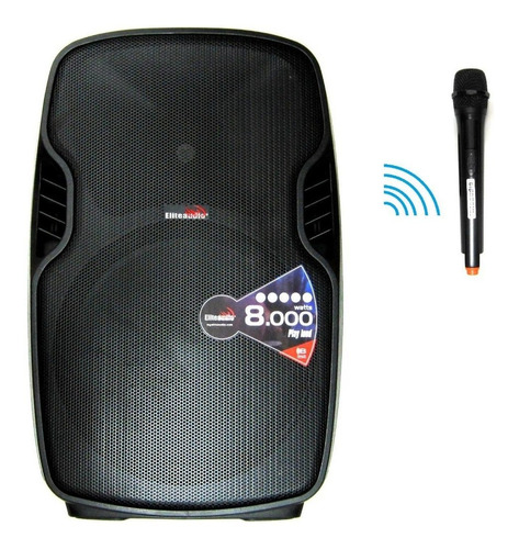 Cabina Elite Audio 15abp Recargable Microfono Radio Usb