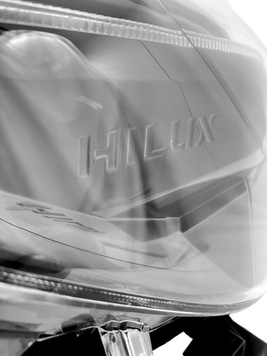 Par Farol Principal Hilux 2021 22 A 2025 Aro Cinza Full Led