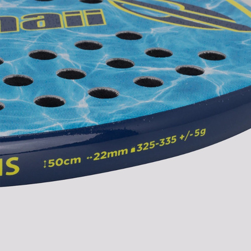 Raquete Beach Tennis Mormaii Beats Com Capa E 3 Bolinhas Itf Cor Azul
