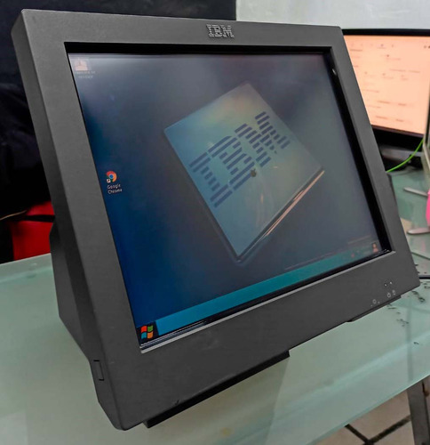 Terminal Punto De Venta Touch Ibm 4846-545 Sin Base, Celeron (Usado)