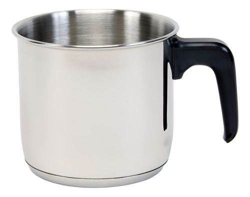 Lechera Jarro Hervidor De Acero Inoxidable De 12cm Con Mango Color Plateado