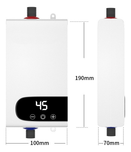 Calentador De Agua Instantáneo Eléctrico 110v 3500w