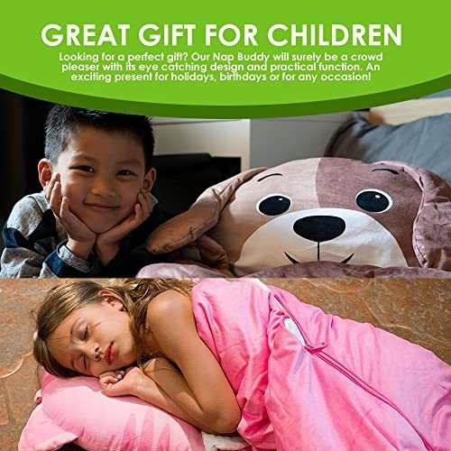 Colchoneta De Siesta Infantil Con El Personaje De Nap Buddie