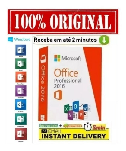 Licença Chave Key Serial Office 2016 Plus Ativação Garantida