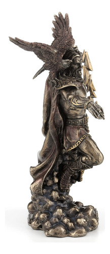 Estatua De Zeus Con Trueno Y Águila