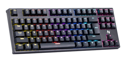 Imagen 4 de 6 de Teclado Gamer Mecánico Norcel Ng 913 Con Retroiluminación