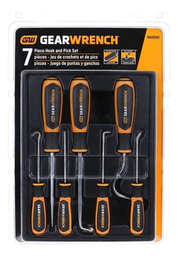 Gearwrench 7 Piezas. Juego De Ganzúas Y Ganchos - 84000h.