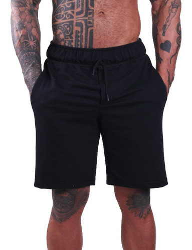 Bermuda Moletom Masculina Shorts Mxd Conceito Moleton Listra