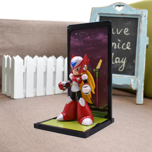 Mega Man Brinquedo Modelo Anime Megaman Rockman Rokkuman A