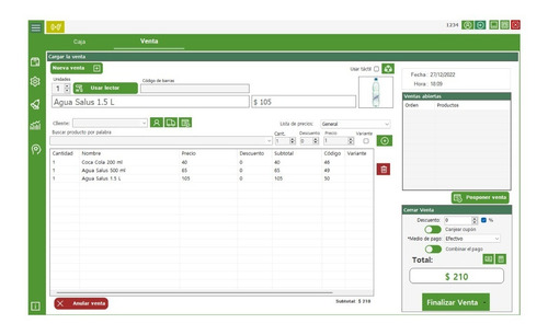 Imagen 3 de 7 de Colter Pos - Software De Puntos De Venta, Lector De Codigos