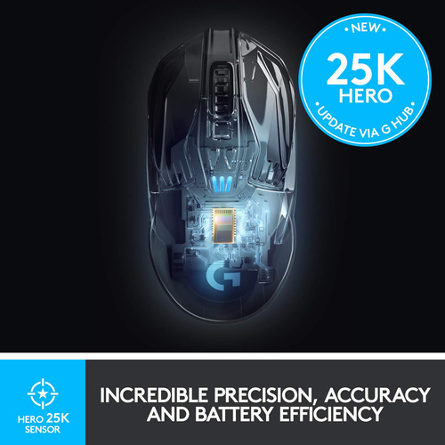 Mouse Sem Fio Para Jogos Logitech G903 Lightspeed Black