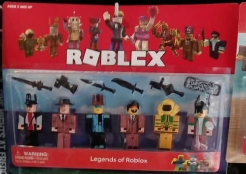Roblox Tipo Lego 6 Munecos Desarmables Y Accesorios Mercado Libre - blíster con seis muñecos roblox accesorios y juguetes