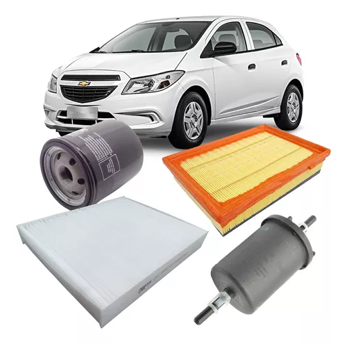 Kit 10 Filtros de Combustível Linha Chevrolet Gm Mahle