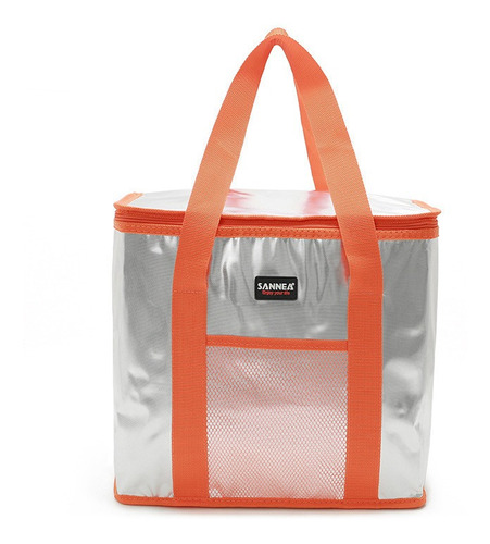 Bolso Cooler Plegable Impermeable Comida Bebida 16l 33x17x27