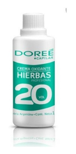 Agua Oxigenada Volumen 20 Doree Hiervas 100 Ml (4259)