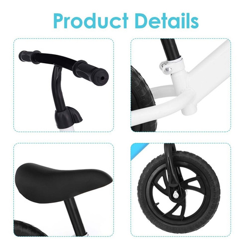 Imagen 2 de 4 de Bicicleta Equilibrio Sin Pedales De Aprendizaje Para Niños
