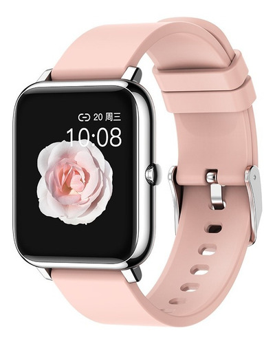 Smartwatch Para Dama En Rosa, Varias Funciones!!