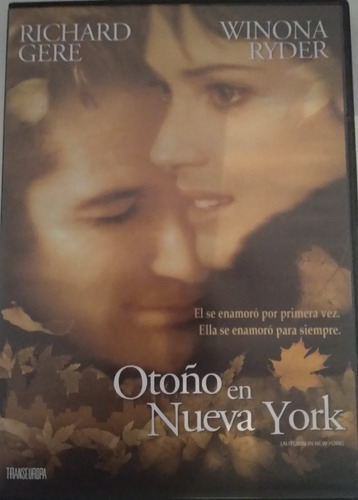 Otoño En Nueva York - Dvd - Original -cinehome