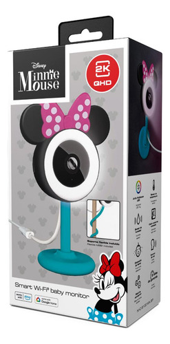 Camara Inteligente Nexxt Wi-fi Para Bebé Edicion Minnie