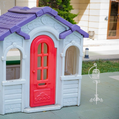 Figuras De Jardín De Hadas, Modelo De Jaula De Pájaros En Mi