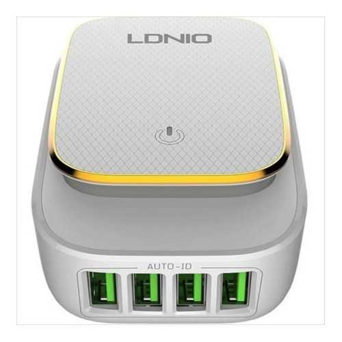 Cargador Usb De 4 Puertos 4.4a Salida Ideal Para  iPhone