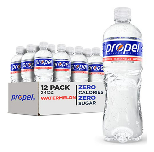 Propel, Sandía, Cero Calorías Bebidas De Agua Con Electrolit