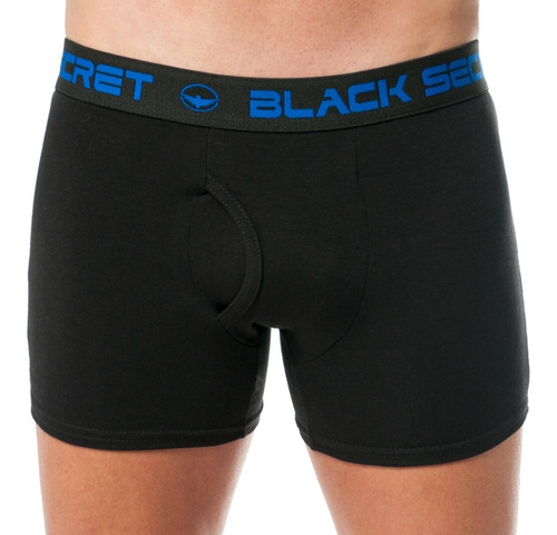 Paquete De 6 Boxers Para Hombre Black Secret Estilo 2620