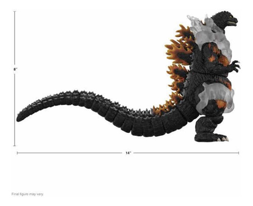 Godzilla Heisei Burning Super 7 Ultimates Toho W2 Original