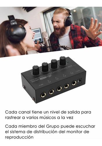 . Preamplificador De Audífonos Behringer Ha400 Envío Complet