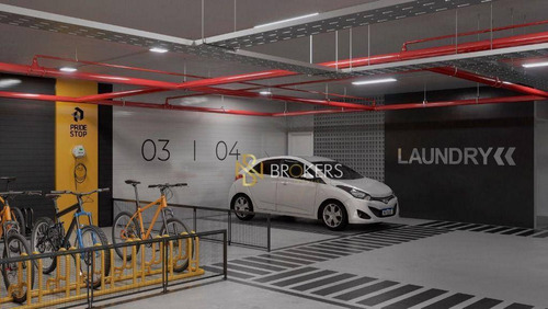 Imagem 19 de 30 de Studio À Venda, 33 M² Por R$ 250.400,00 - Água Verde - Curitiba/pr - St0090