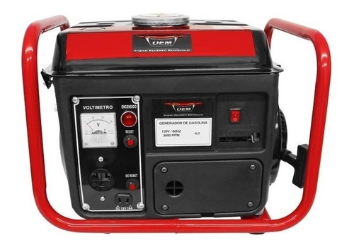 Imagen 2 de 3 de Generador De Corriente Eléctrica 2 Tiempos 900w Gcoem-900