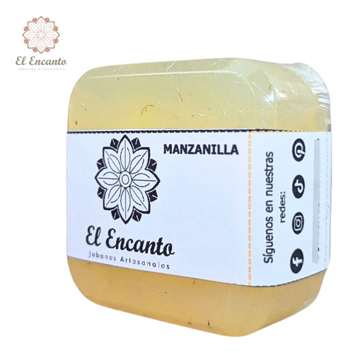 Jabón Artesanal El Encanto Manzanilla 70g