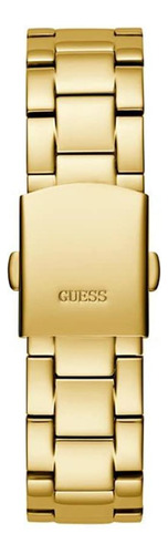 Reloj Guess Para Mujer, Caja Dorada De 38 Mm, Esfera Champán