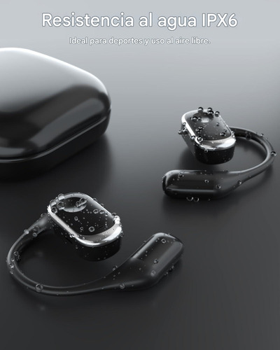 Audífonos Bluetooth Inalámbricos Enc Deportivos Con Ganchos