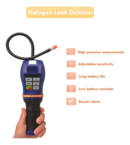 Detector Fugas Gas Refrigerante Alta Sensibilidad Tif Sf6