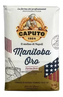 Farinha Manitoba Forte Caputo Italiana 1kg Pizza Pão